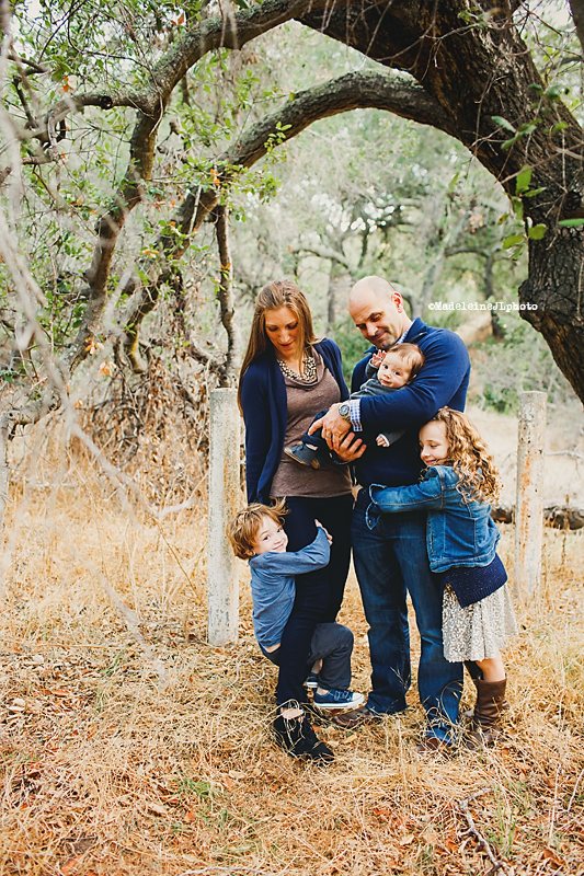 RSM orange county family session. Woodsy family session. OC family photographer